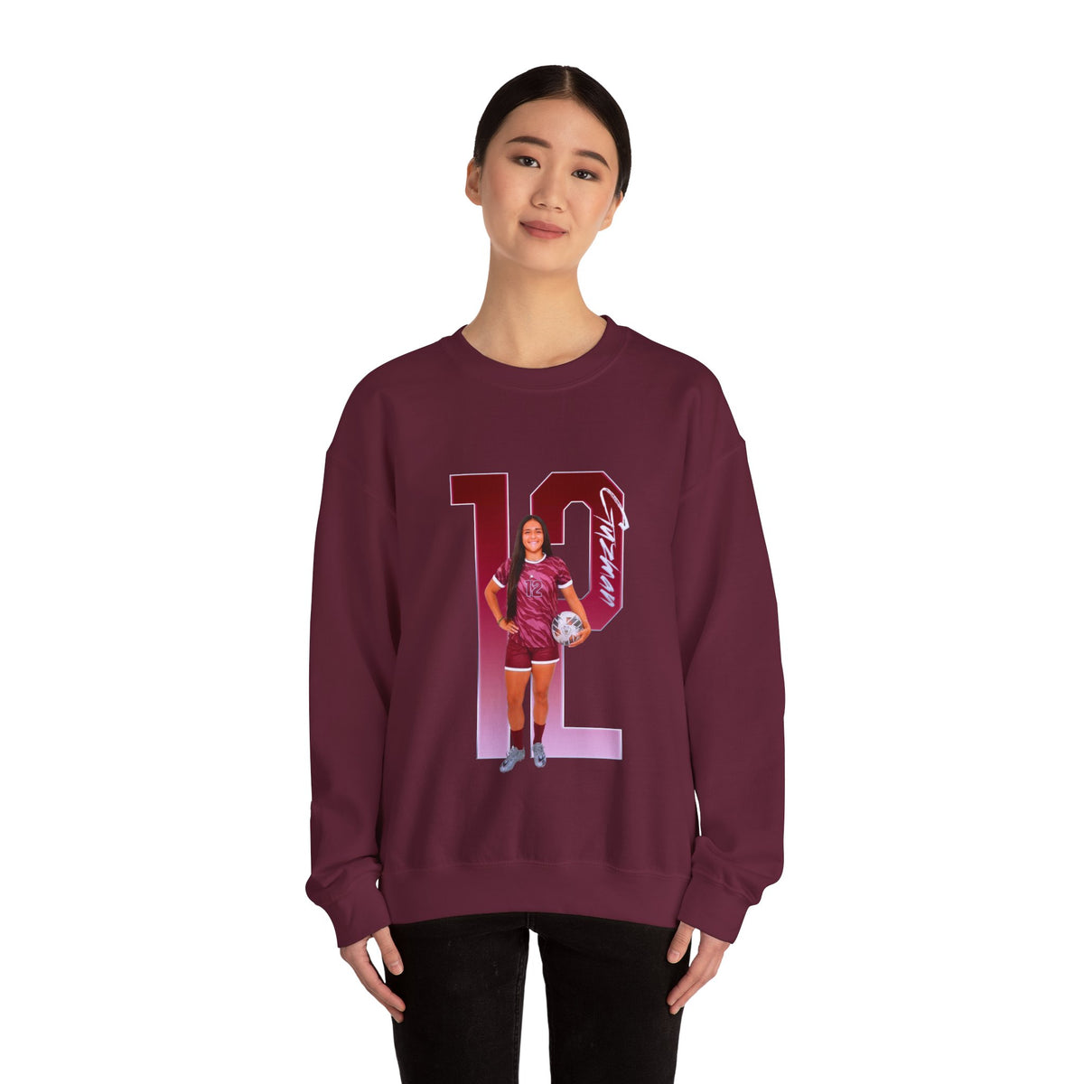 Nena Guzman Player Icon Number Crewneck Sweatshirt
