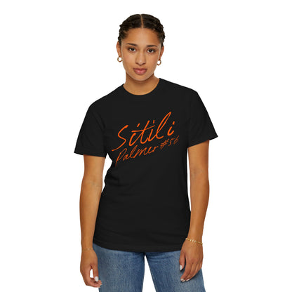 Sitili Palmer Cursive Name & Number Premium Tee