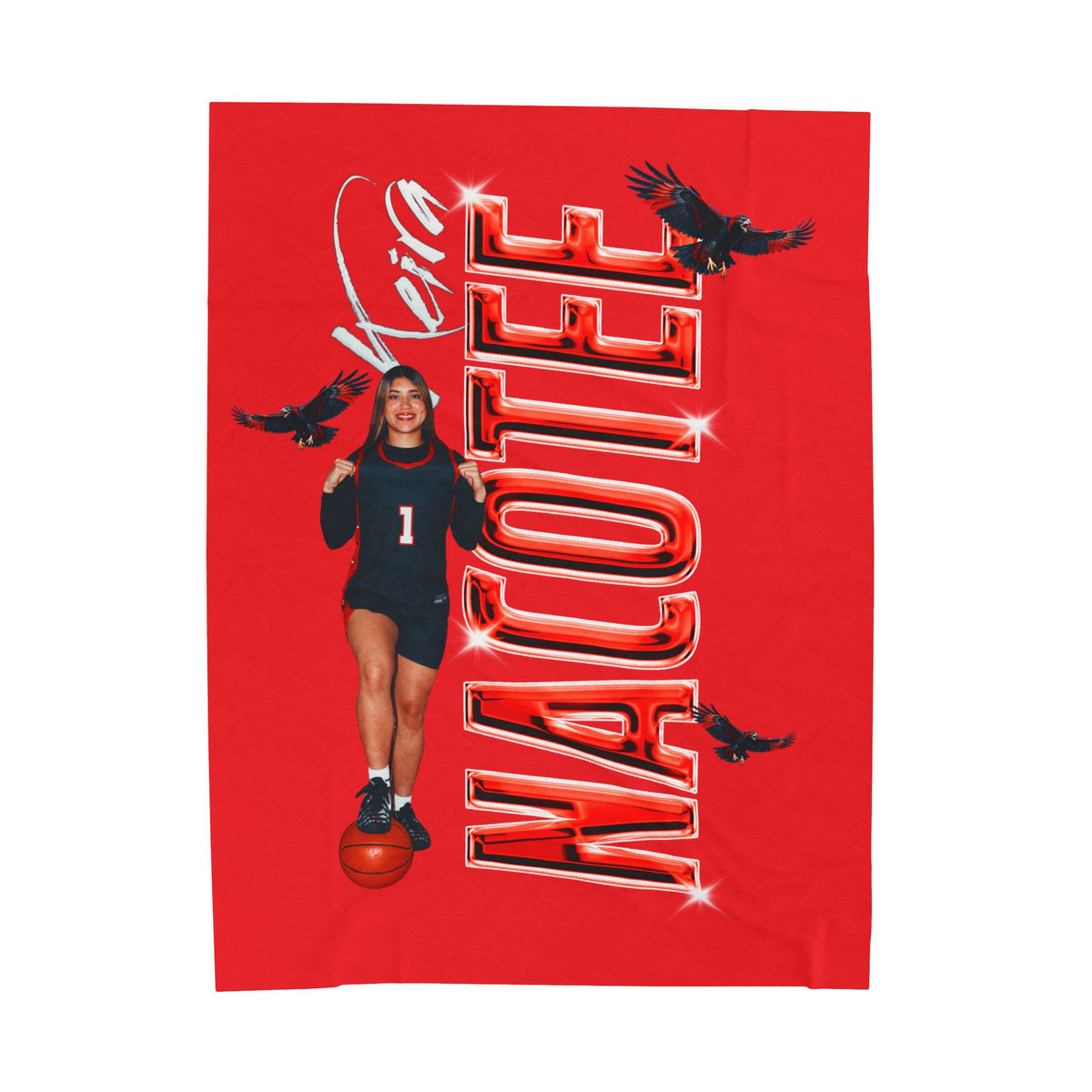 Keira Nacotee 60"-80" Plush Blanket