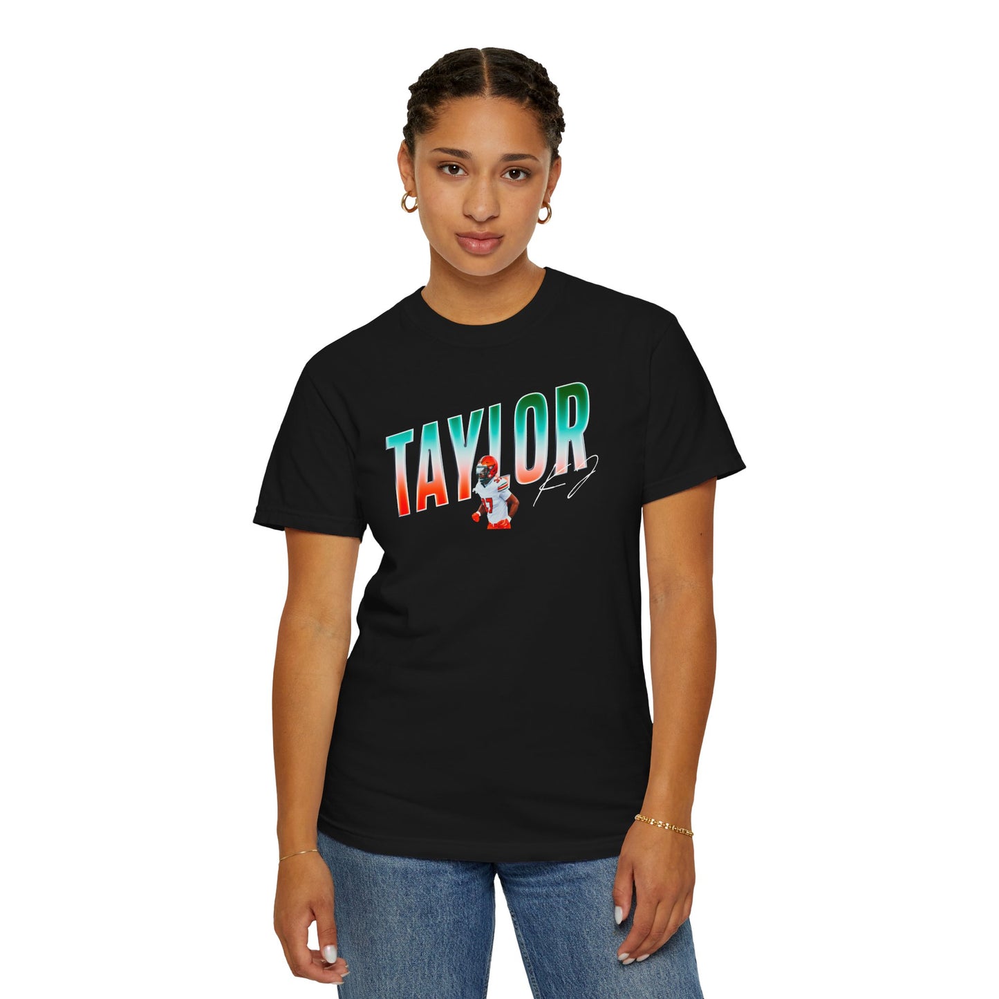 Kj Taylor Cursive Combo Premium Tee