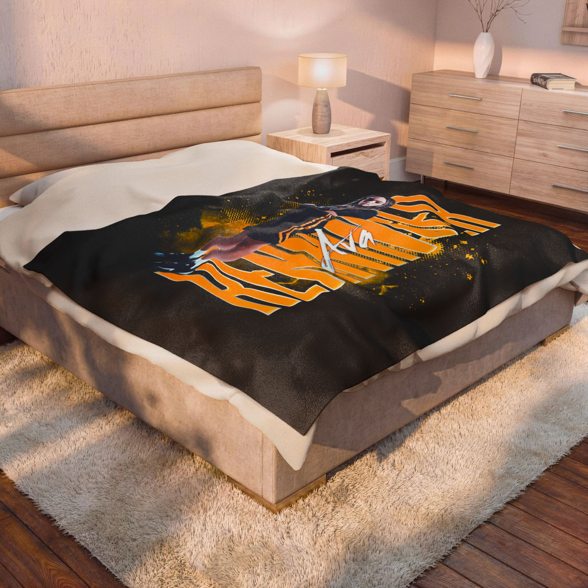 Ava Renninger 60"-80" Plush Blanket