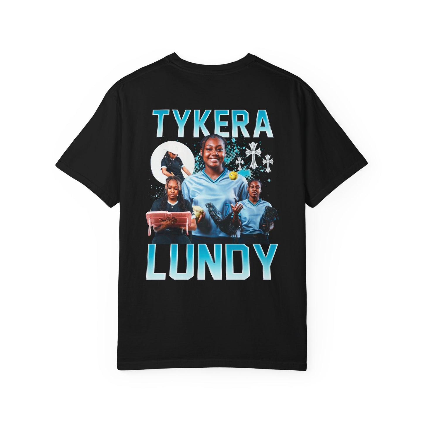 Tykera Lundy Logo Front & Back Premium Tee