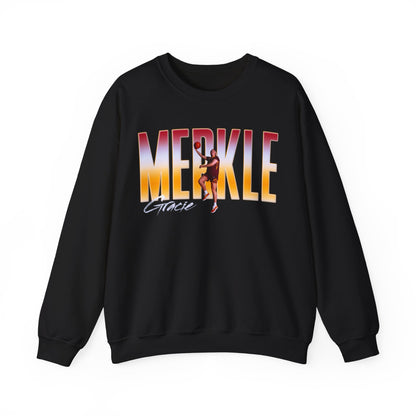 Gracie Merkle Big Last Name Crewneck Sweatshirt
