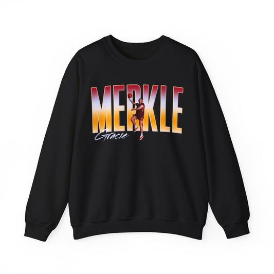 Gracie Merkle Big Last Name Crewneck Sweatshirt