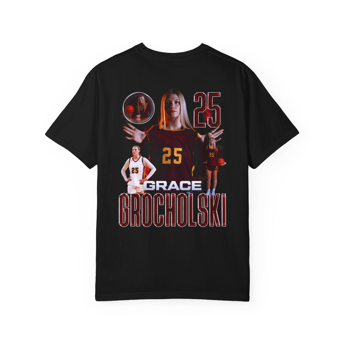 Grace Grocholski Logo Front & Back Premium Tee