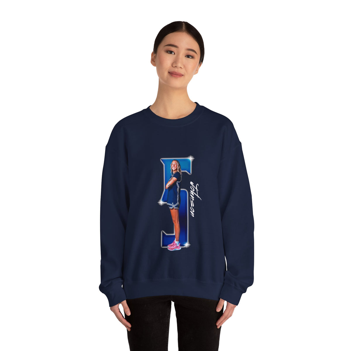 Ella Johnson Player Icon Number Crewneck Sweatshirt