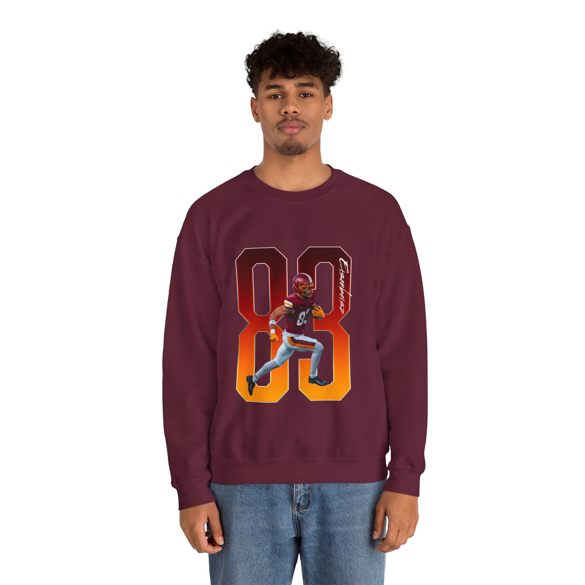 Cooper Eisenbeisz Player Icon Number Crewneck Sweatshirt