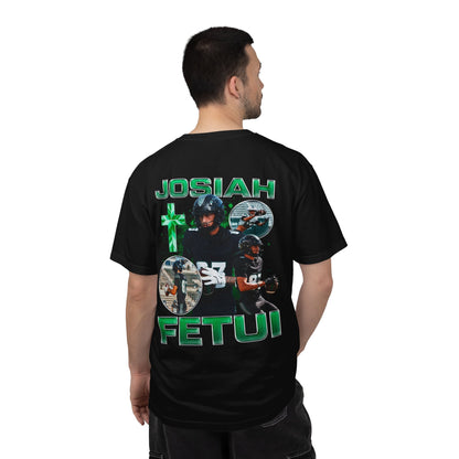 Josiah Fetui Logo Front & Back Premium Tee