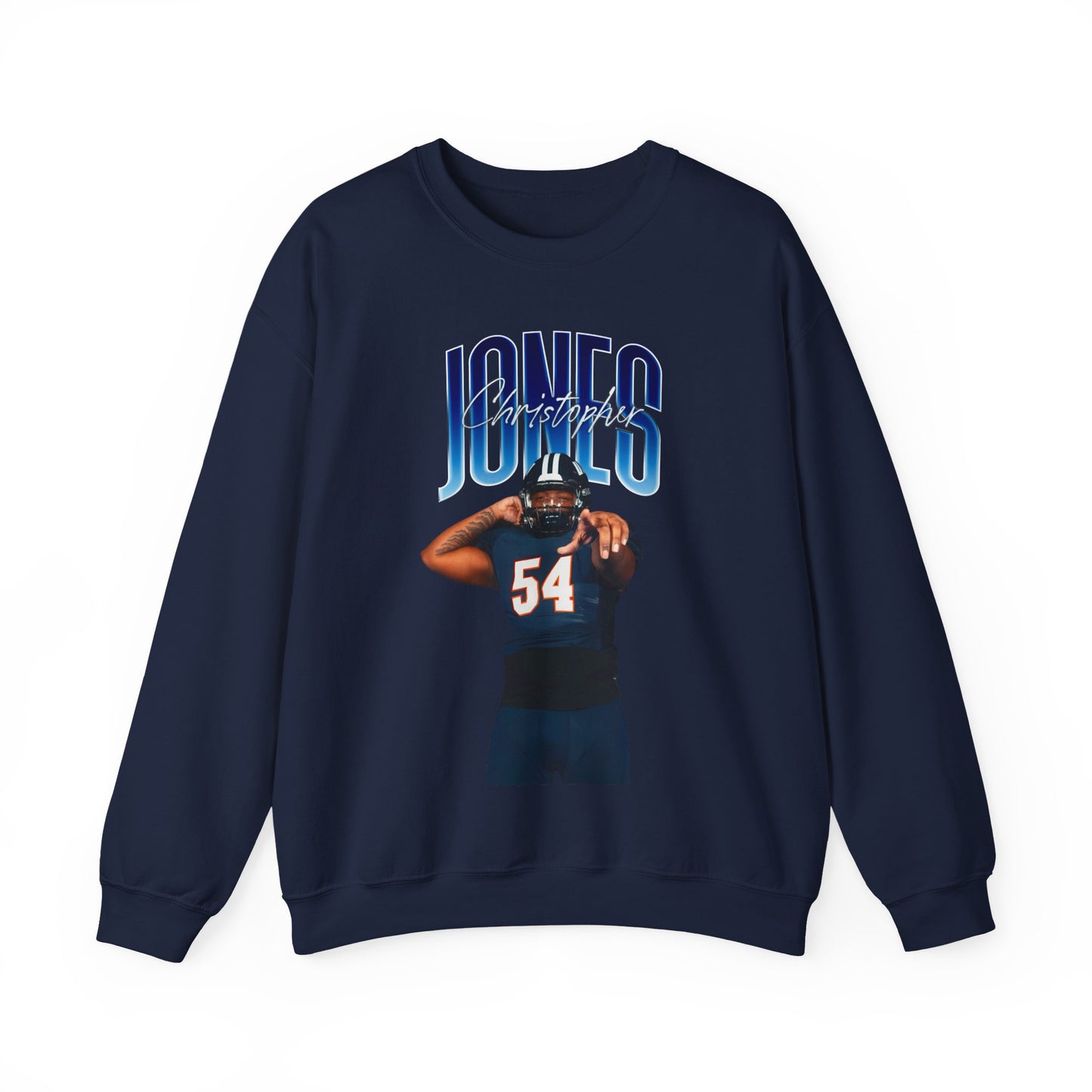 Christopher Jones Curved Combo Colored Crewneck Sweatshirt