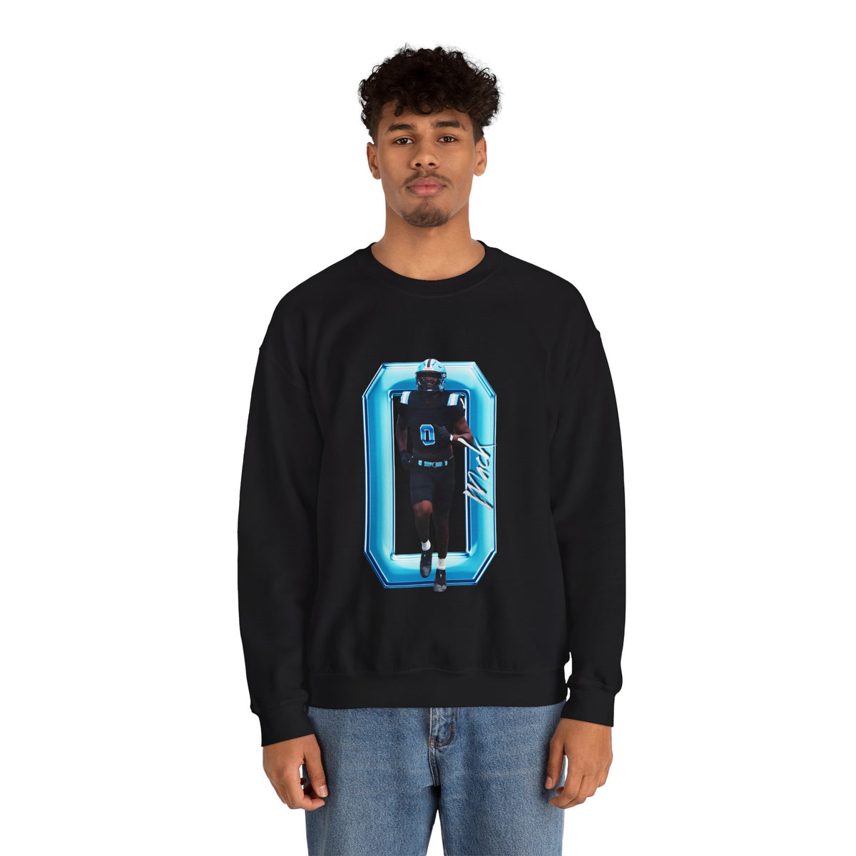 Demontay Mack Player Icon Number Crewneck Sweatshirt