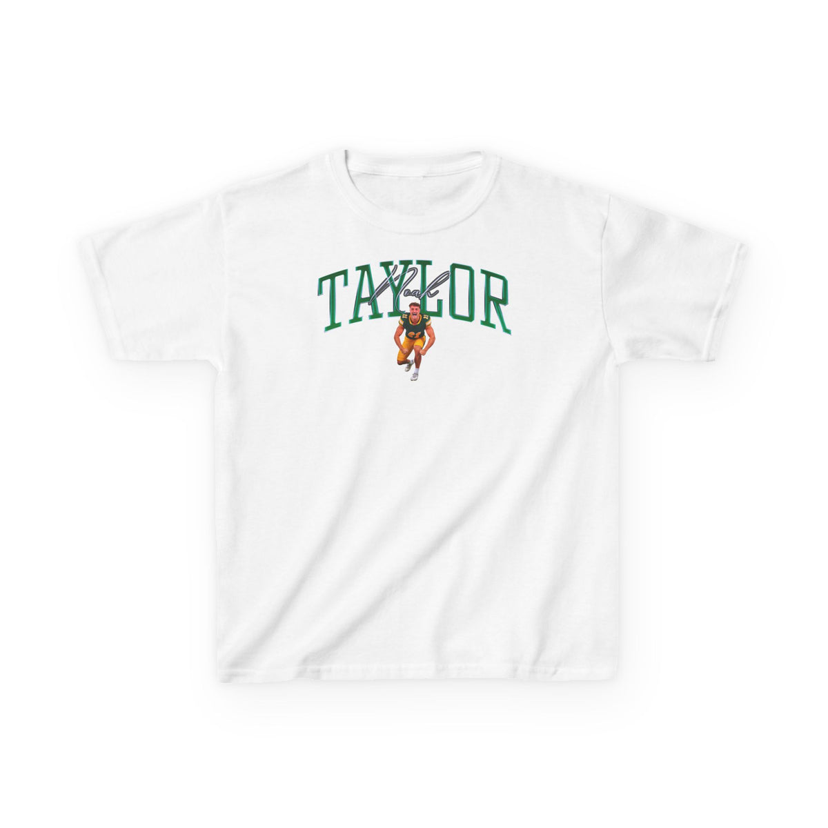 Noah Taylor Big Last Name Kids Tee