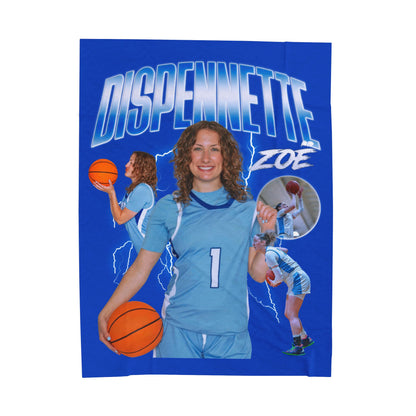 Zoë Dispennette 60"-80" Plush Blanket