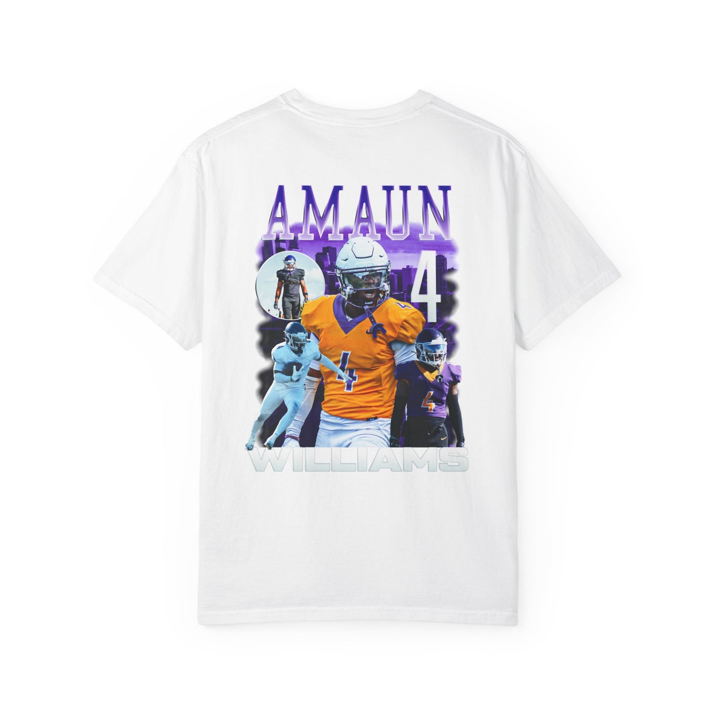 Amaun Williams Logo Front & Back Premium Tee