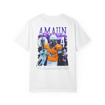 Amaun Williams Logo Front & Back Premium Tee