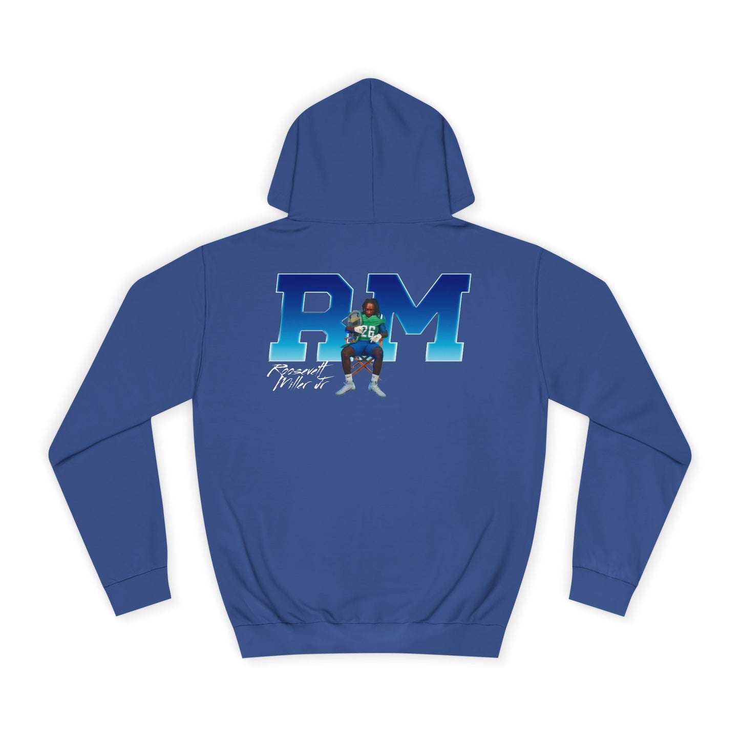 Roosevelt Miller Jr. Big Initials Colored Premium Hoodie