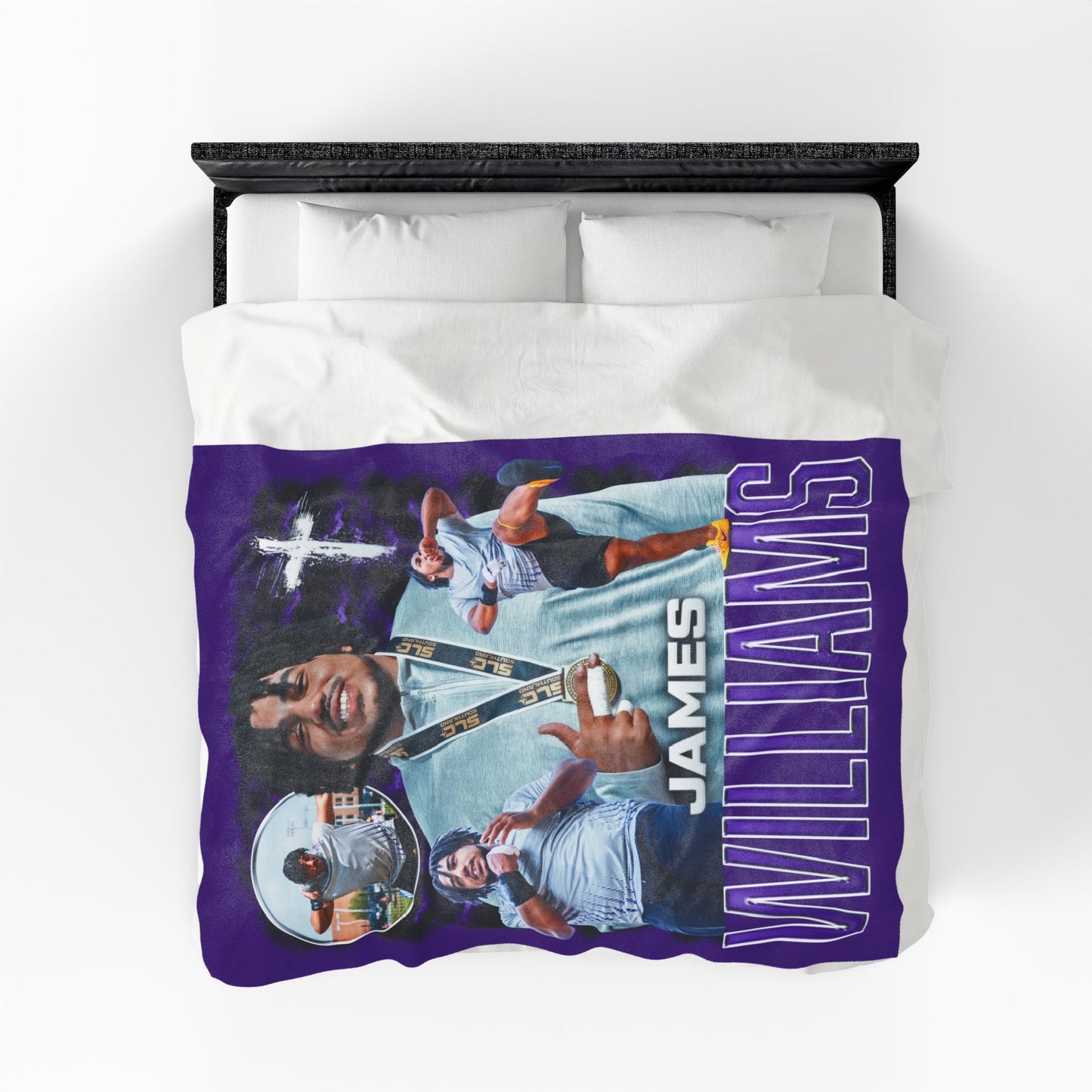 James Williams 60"-80" Plush Blanket