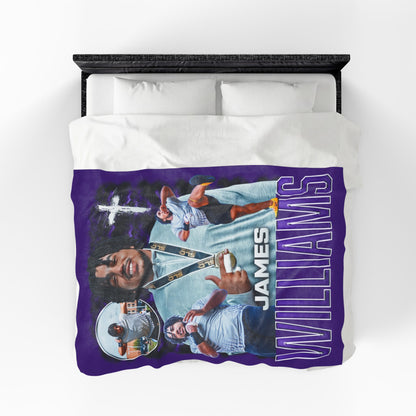 James Williams 60"-80" Plush Blanket