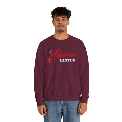 Aysia Hinton Cursive Crewneck Sweatshirt