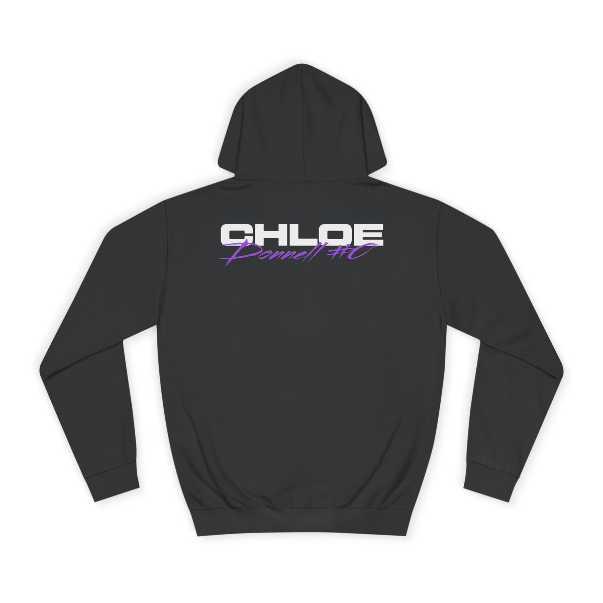 Chloe Donnell Cursive Name & Number Premium Hoodie