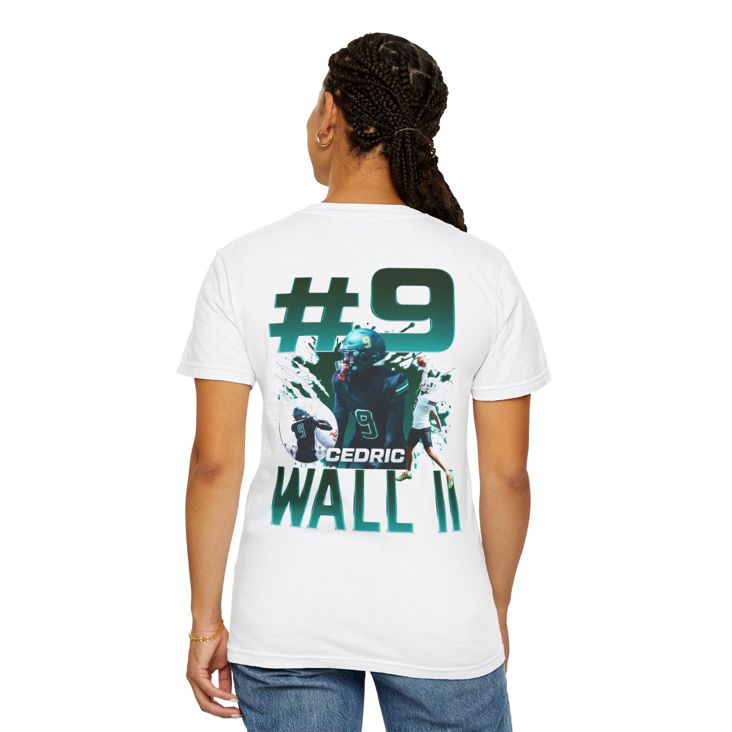 Cedric Wall II Logo Front & Back Premium Tee