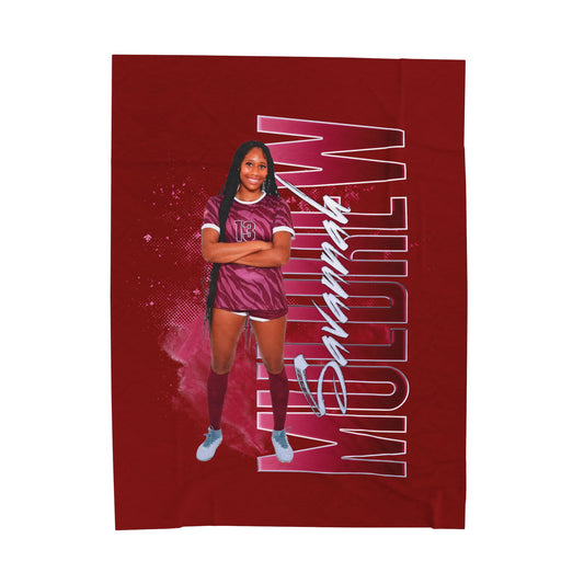 Savannah Muldrew 60"-80" Plush Blanket