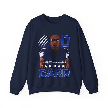 Takhari Carr Featured Quote Crewneck Sweatshirt