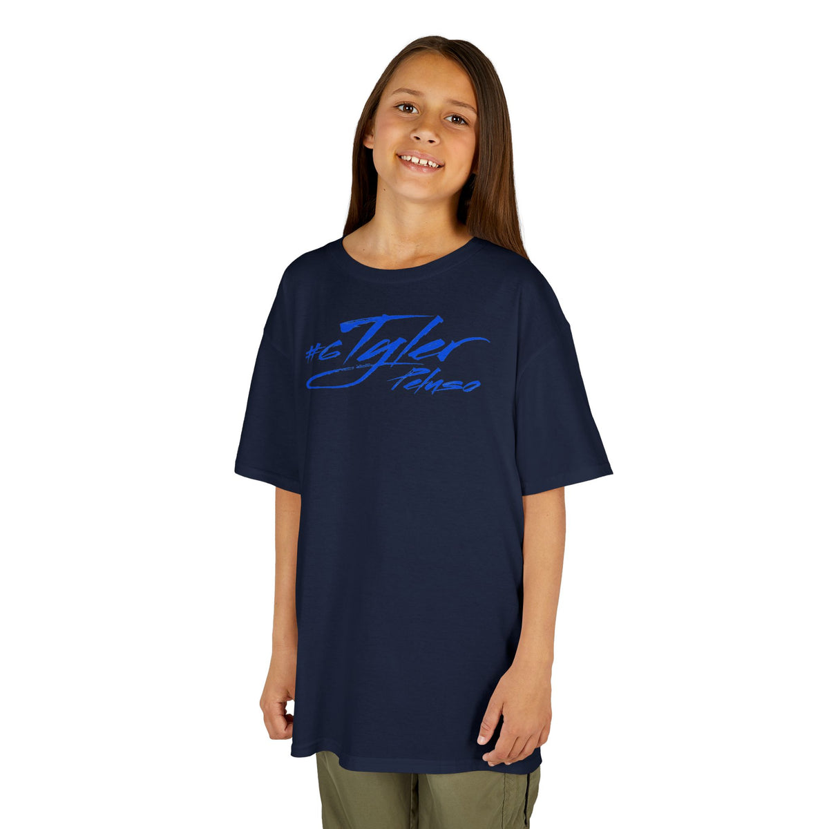 Tyler Peluso Cursive Kids Tee