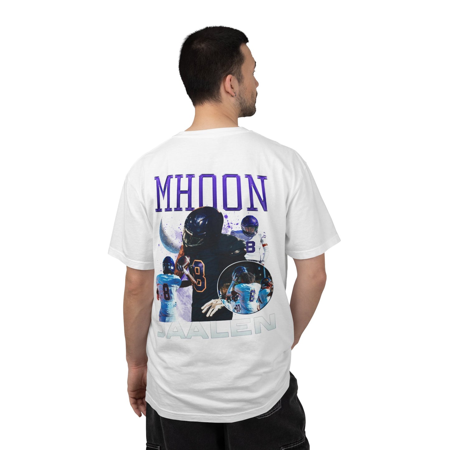 Jaalen Mhoon Logo Front & Back Premium Tee