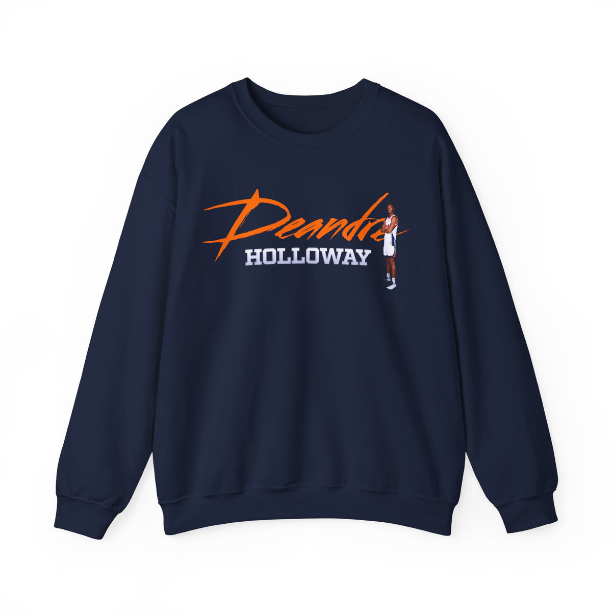 Deandre Holloway Cursive Crewneck Sweatshirt