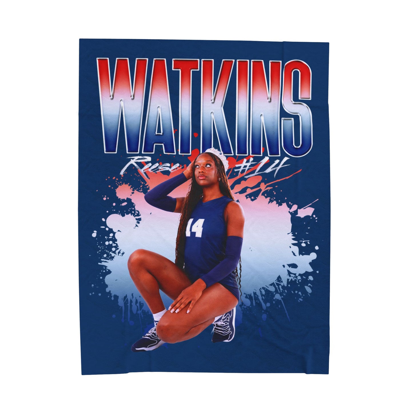 Reese Watkins 60"-80" Plush Blanket