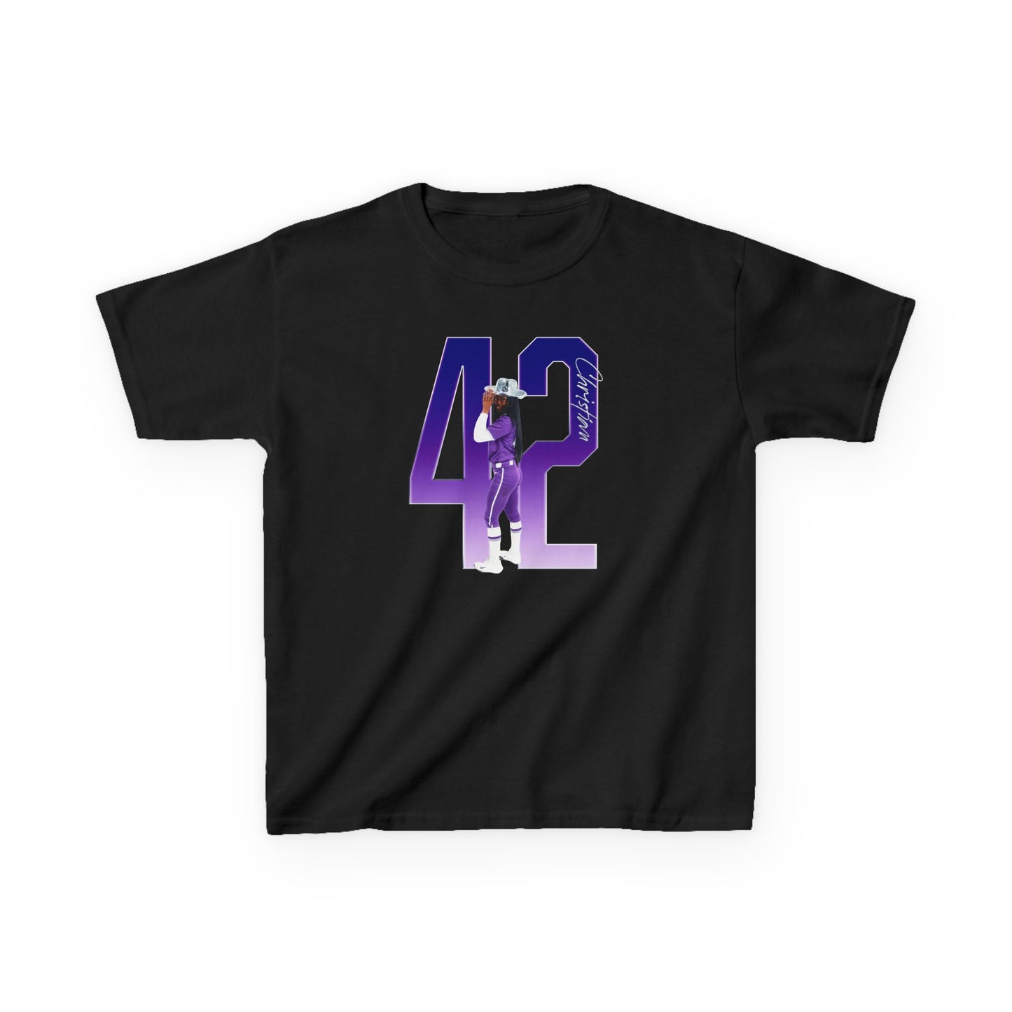 Renee Christian Player Icon Number Kids Tee