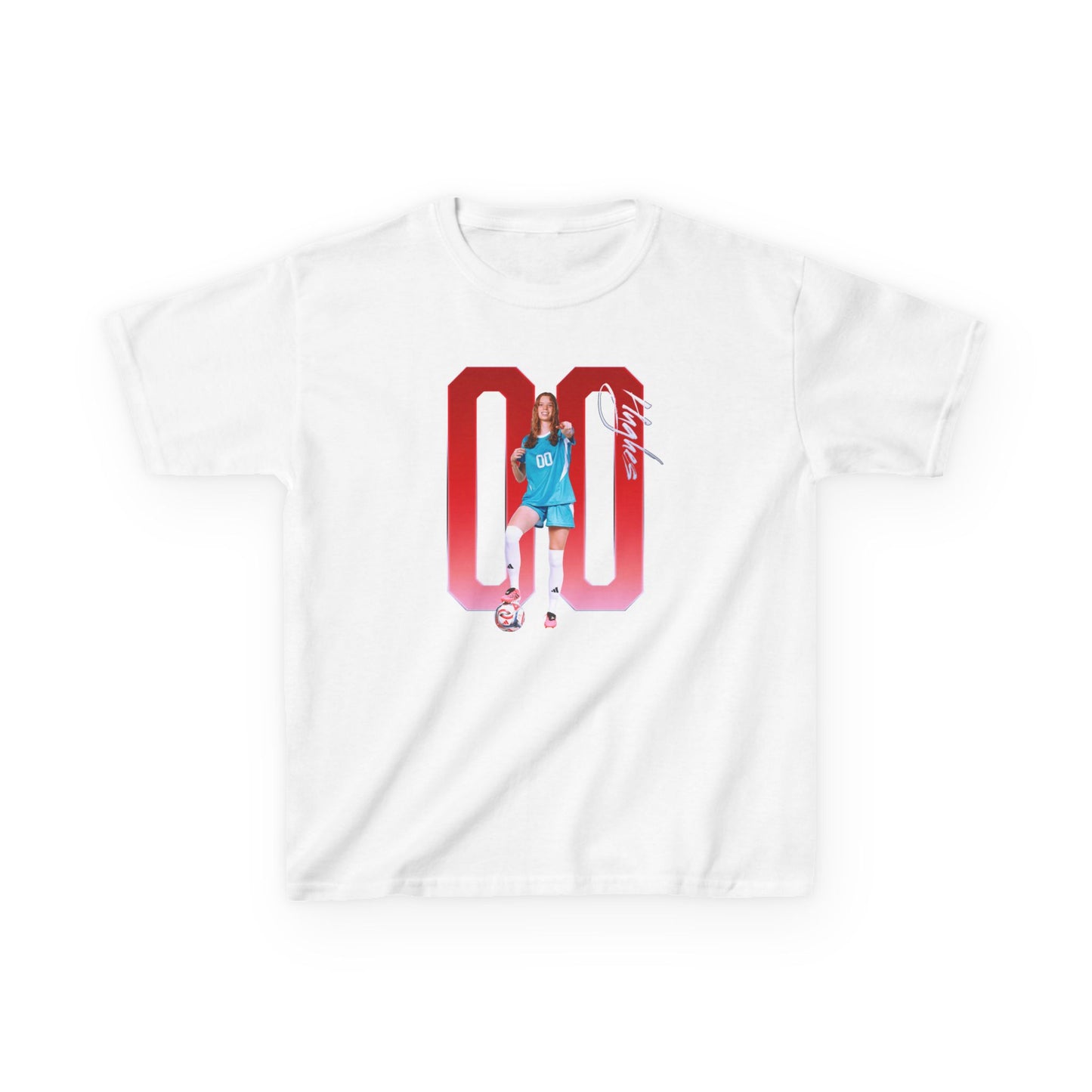 Grace Hughes Player Icon Number Kids Tee
