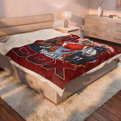 Khalil Cox 60"-80" Plush Blanket