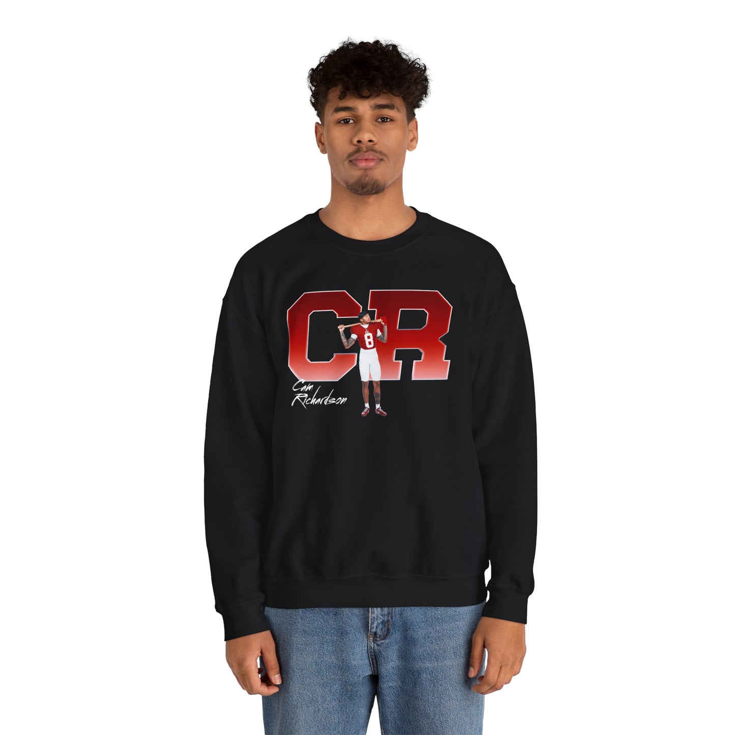 Cam Richardson Big Initials Crewneck Sweatshirt