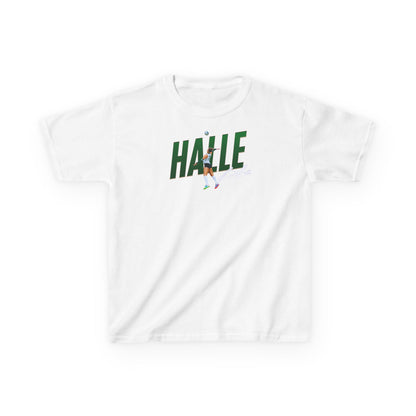 Halle Bills Cursive Combo Colored Kids Tee