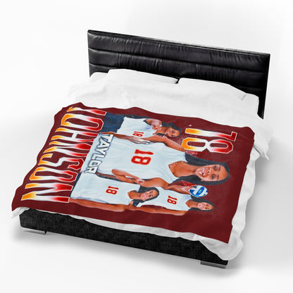 Taylor Johnson 60"-80" Plush Blanket