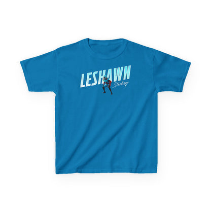 Leshawn Stuckey Cursive Combo Colored Kids Tee