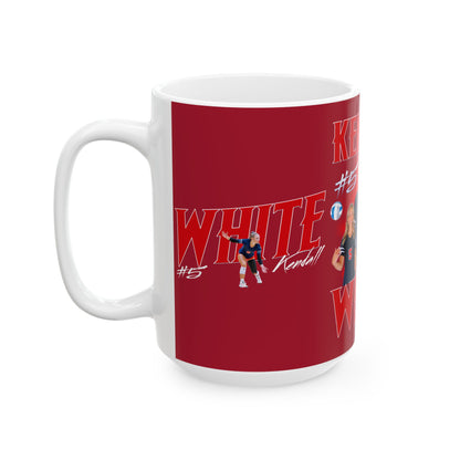 Kendall White 15oz Mug