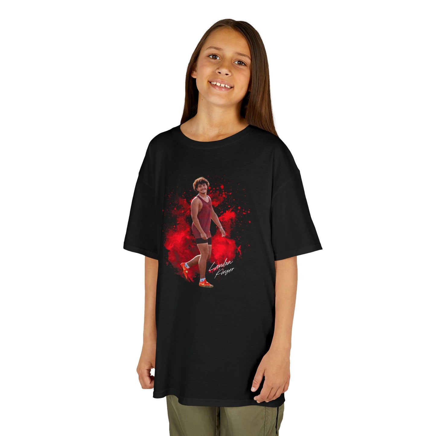 Landon Kinser Splatter Kids Tee