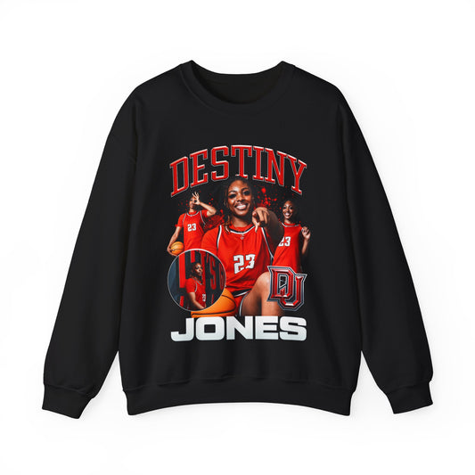 Destiny Jones First Name Highlight Crewneck Sweatshirt