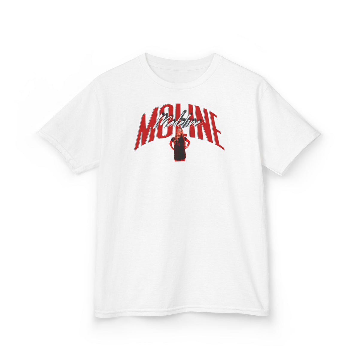 Madeline Moline Curved Combo Colored Kids Tee