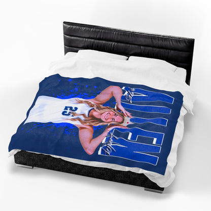 Landry Allen 60"-80" Plush Blanket