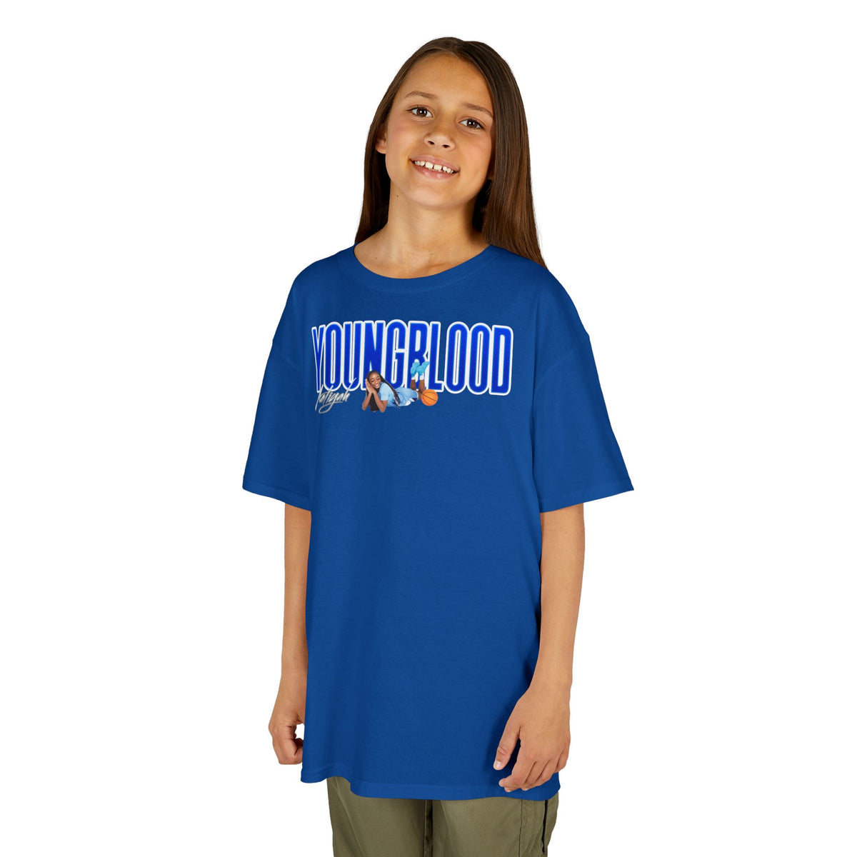 Aaliyah Youngblood Big Last Name Kids Tee