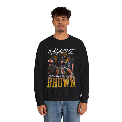 Malachi Brown Crewneck Sweatshirt