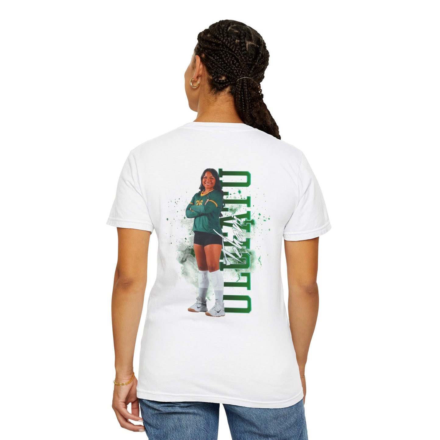 Tehani Ulufatu Logo Front & Back Premium Tee