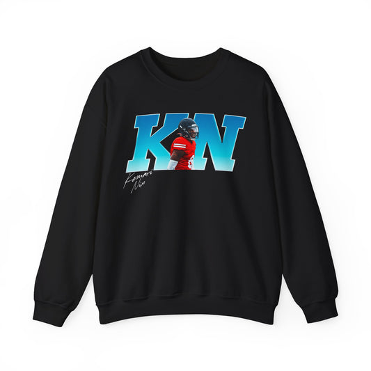 Kemari Nix Big Initials Crewneck Sweatshirt
