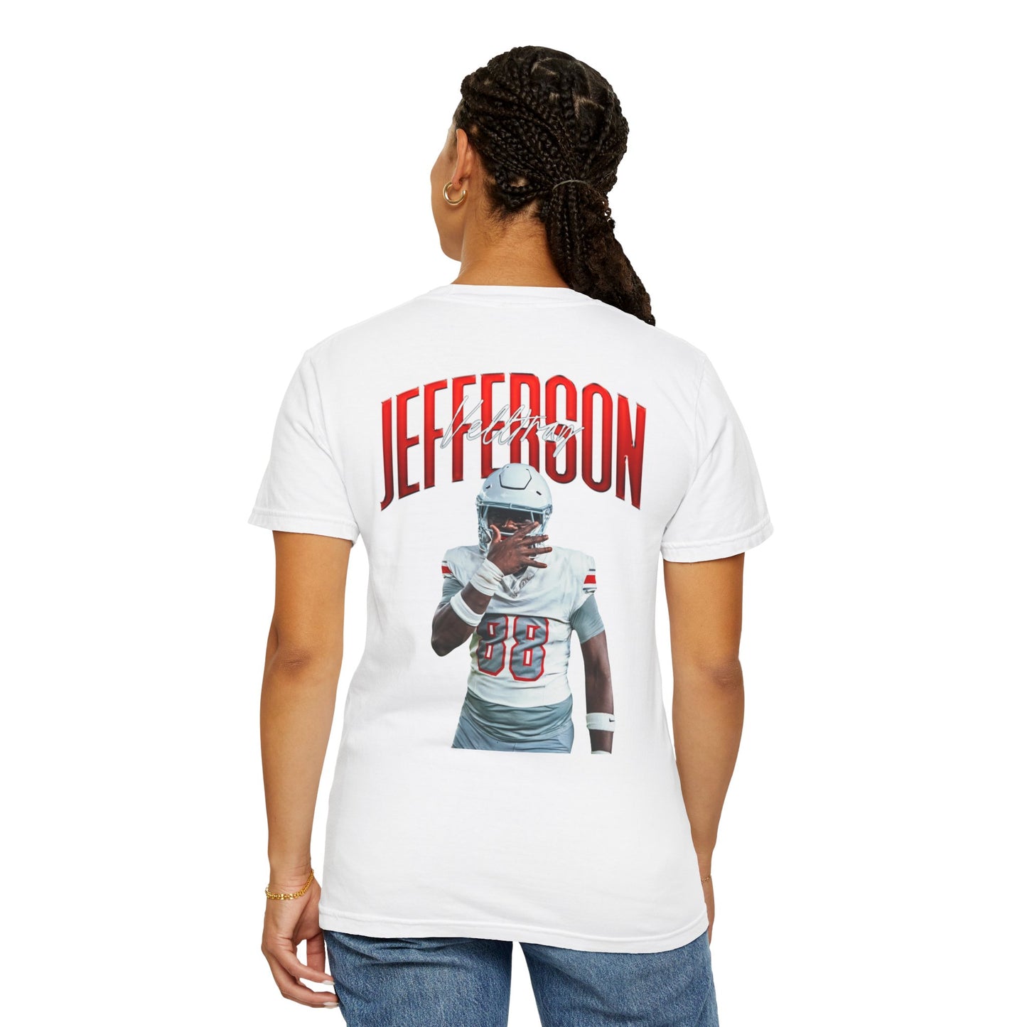 Velltray Jefferson Logo Front & Back Premium Tee