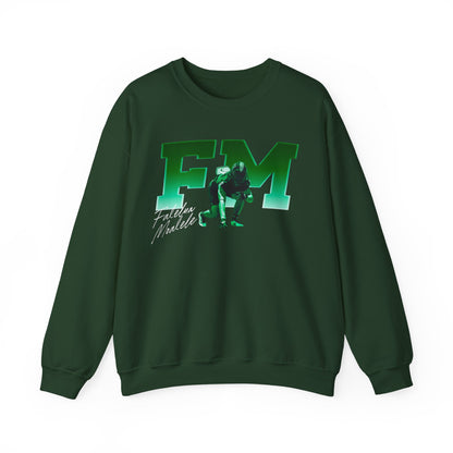 Falelua Moalele Big Initials Colored Crewneck Sweatshirt