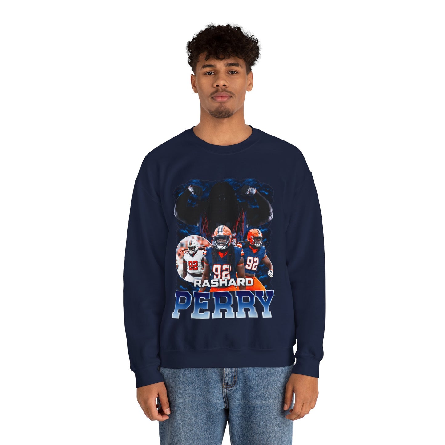 Rashard Perry Name & Number Combo Crewneck Sweatshirt