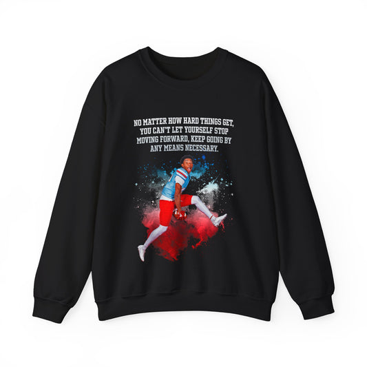 Marcellus Honeycutt Jr. Featured Quote Crewneck Sweatshirt